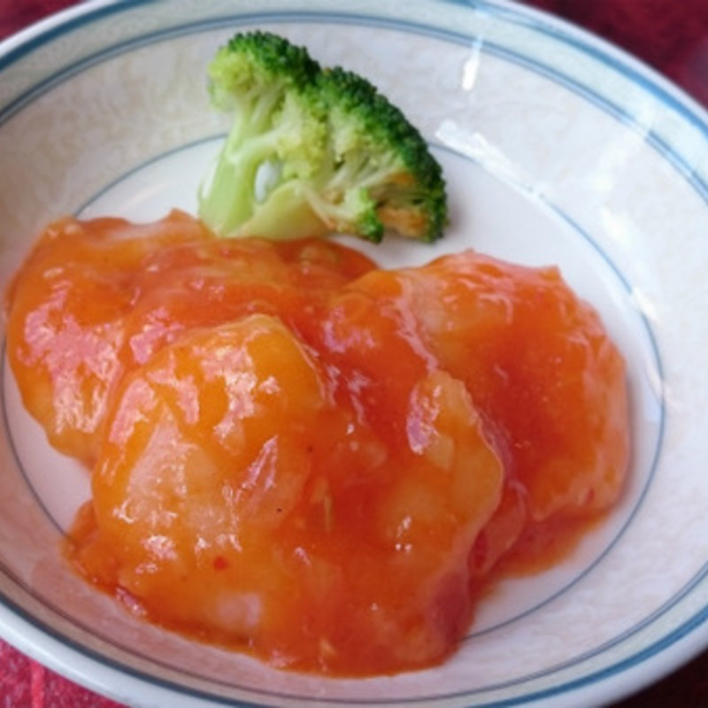 エビチリ(中華菜館　福寿林)