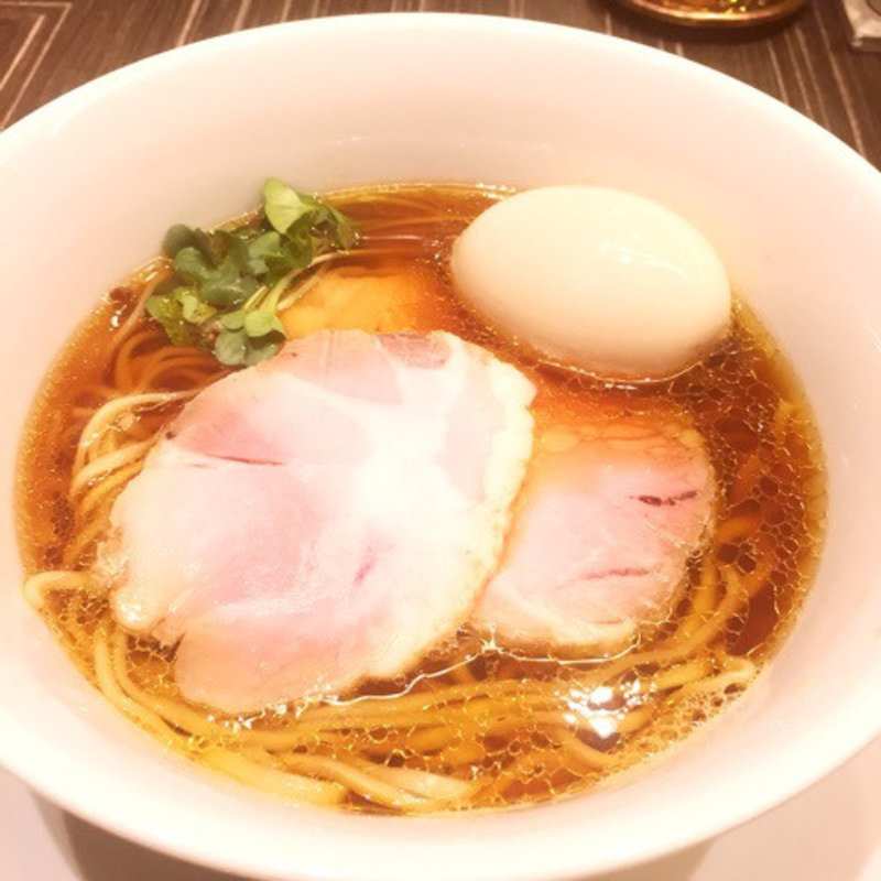 醤油ラーメン味玉付(中華蕎麦　三藤 )