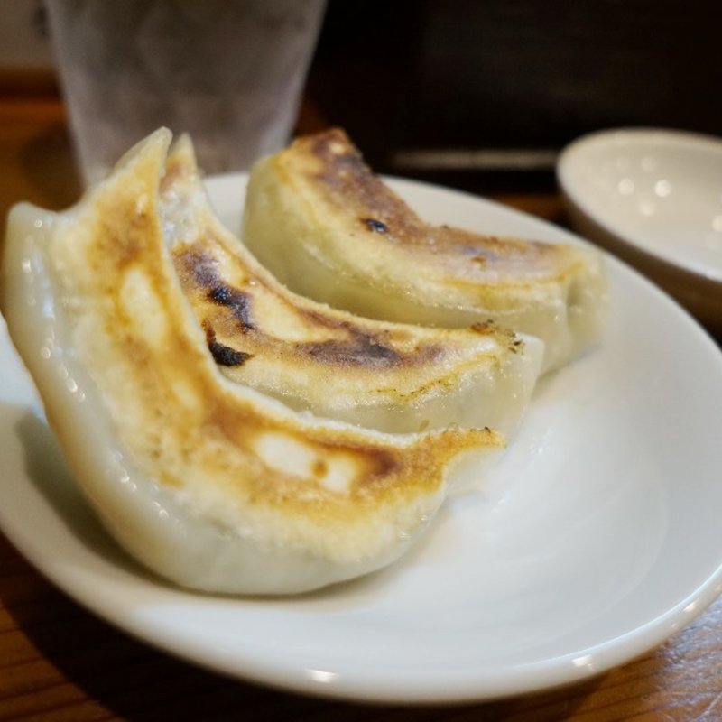 餃子3ケ(中華蕎麦しのざき)