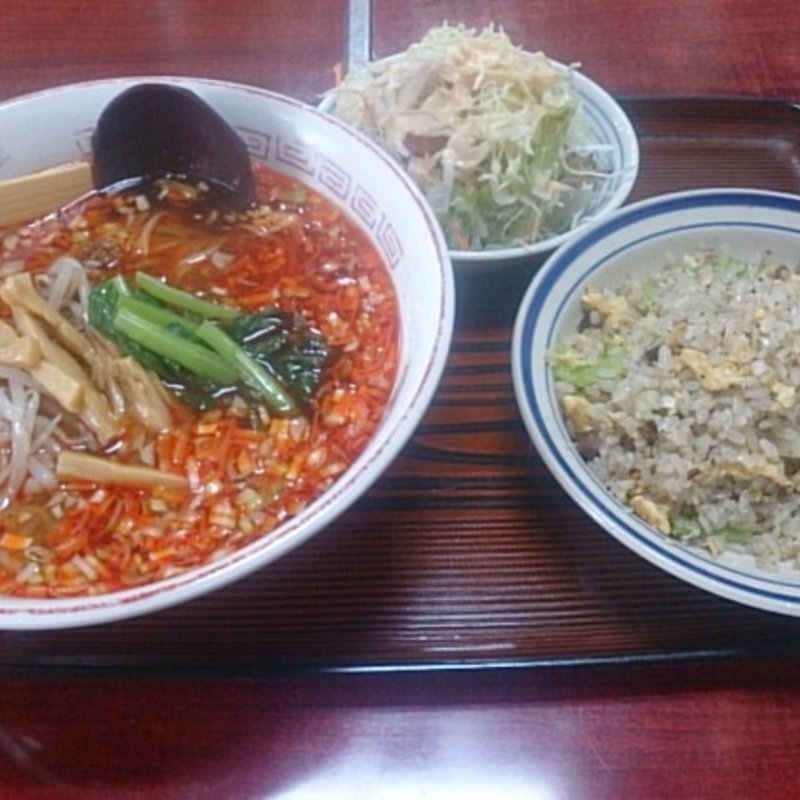 辛口鈴鈴ラーメンセット(中華鈴鈴 )