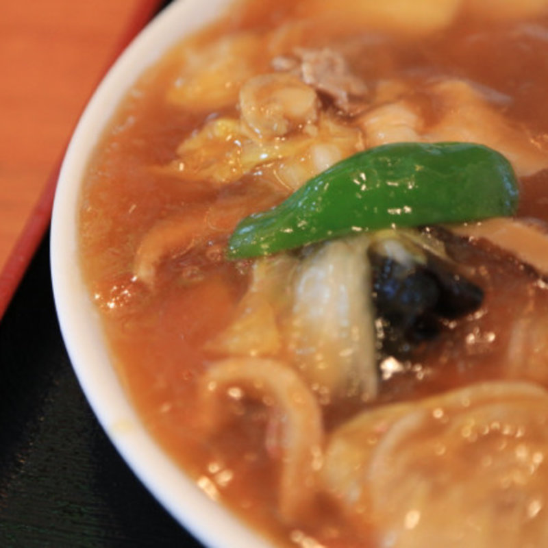 五目あんかけ焼きそば(中華飯店 幡龍 藤崎店 （ばんりゅう）)