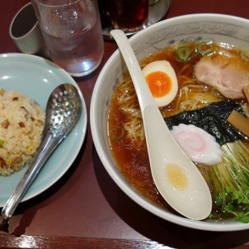 半チャンセット(中華麺工房 男爵)