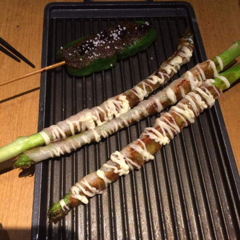アスパラ豚肉巻き(串イッカ )