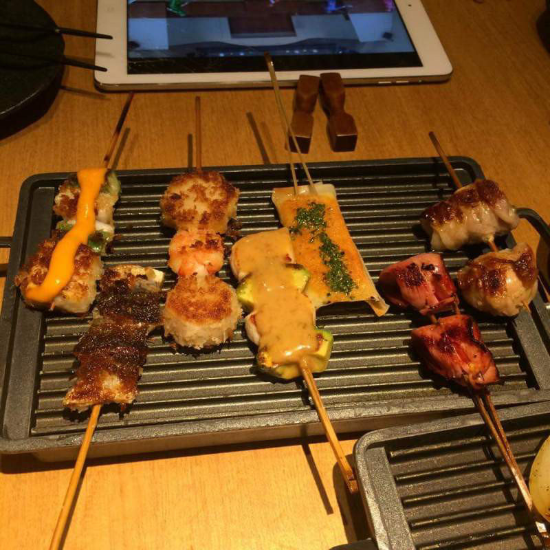 くわ焼10種盛り(串イッカ )