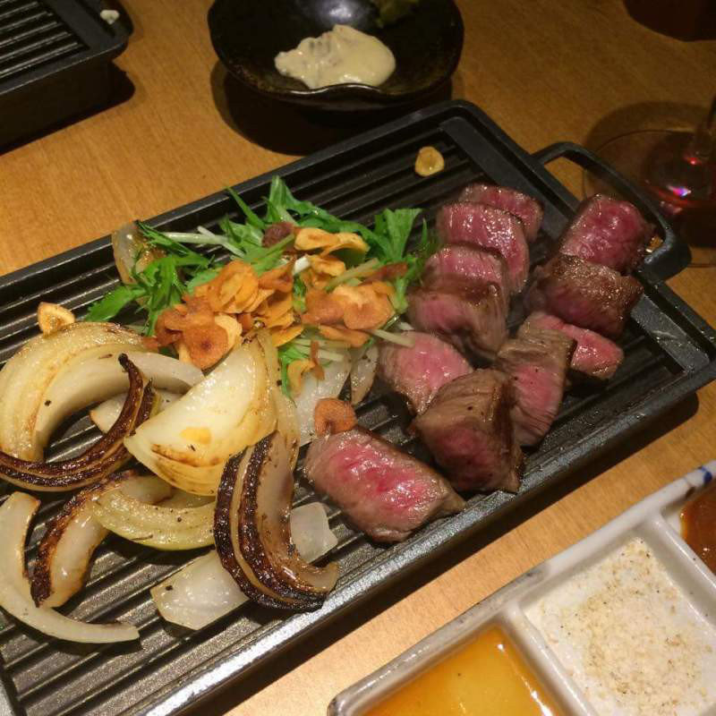 宮崎牛の鉄板焼(串イッカ )