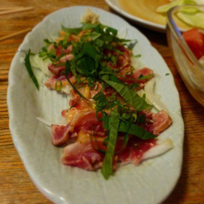 親鳥のタタキ(串や桂木 )