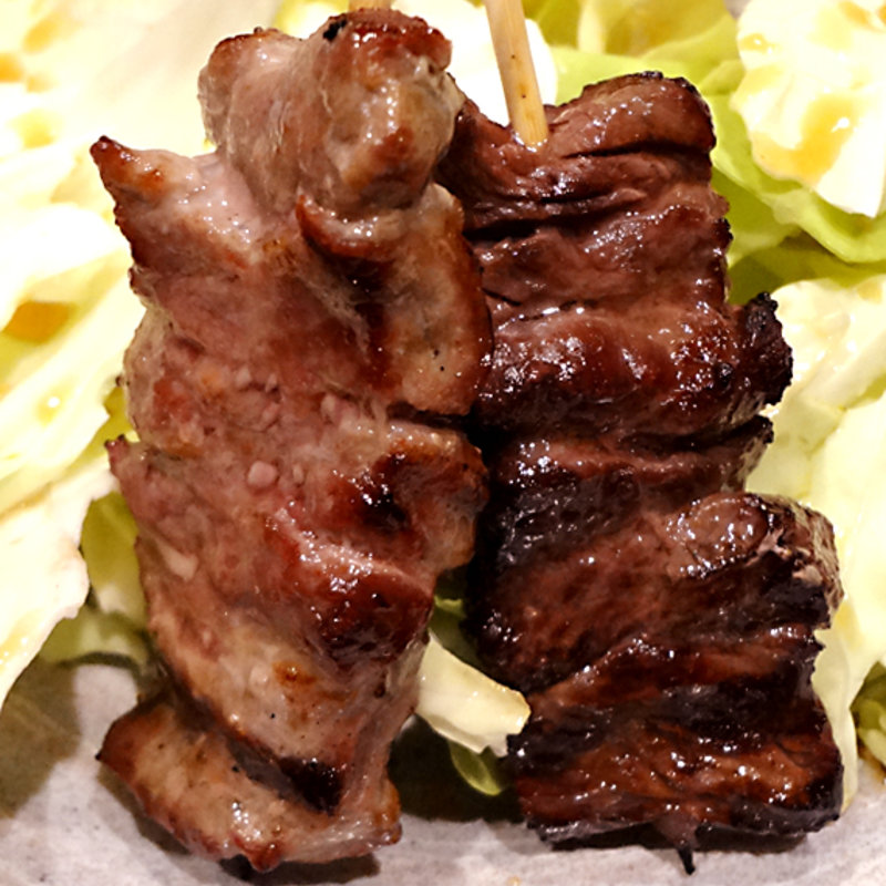 ハラミとサガリ(串処 躍)