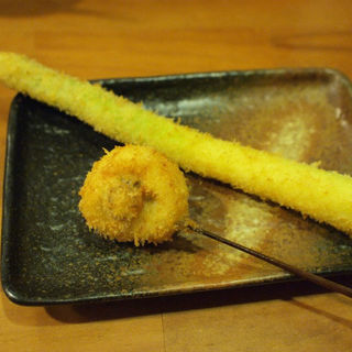 アスパラ(串揚げ 朔屋 (さくや))