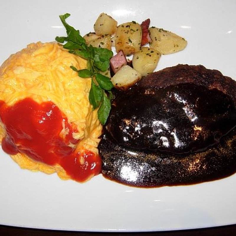 オムライス＆ハンバーグ(丸の内ディンドン そごう千葉店)