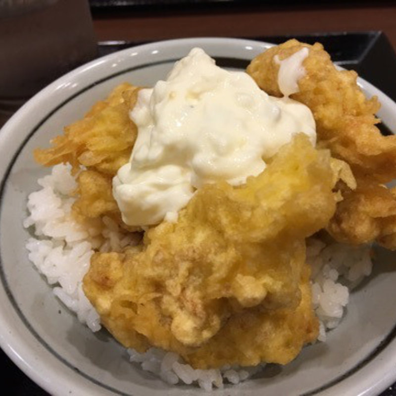 鳥天ご飯(丸亀製麺名古屋スパイラルタワーズ)