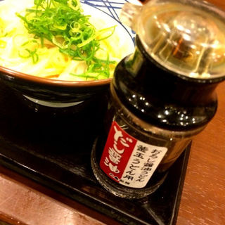 釜玉うどん(丸亀製麺)
