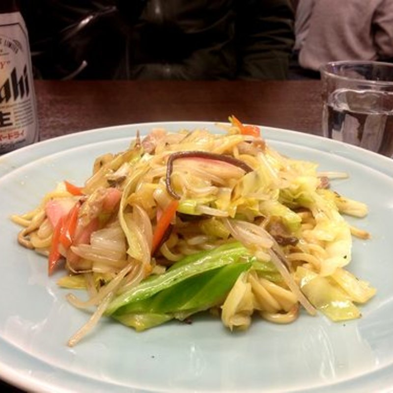 博多太麺皿うどん(丸功ちゃんぽん)