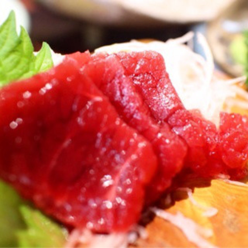 クジラ刺し(丸千葉)