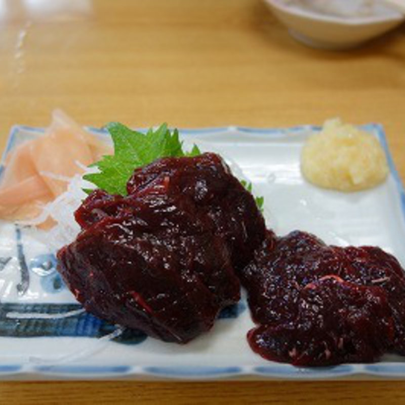 鯨刺し(丸大ホール)