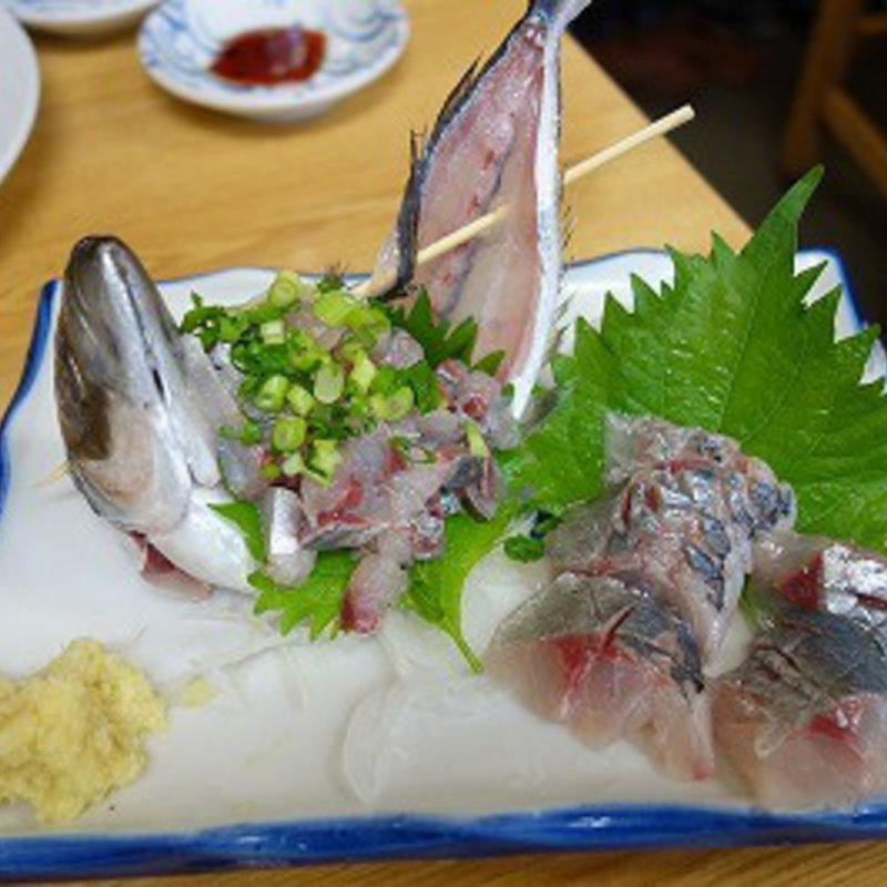 鯵の刺身(丸大ホール)