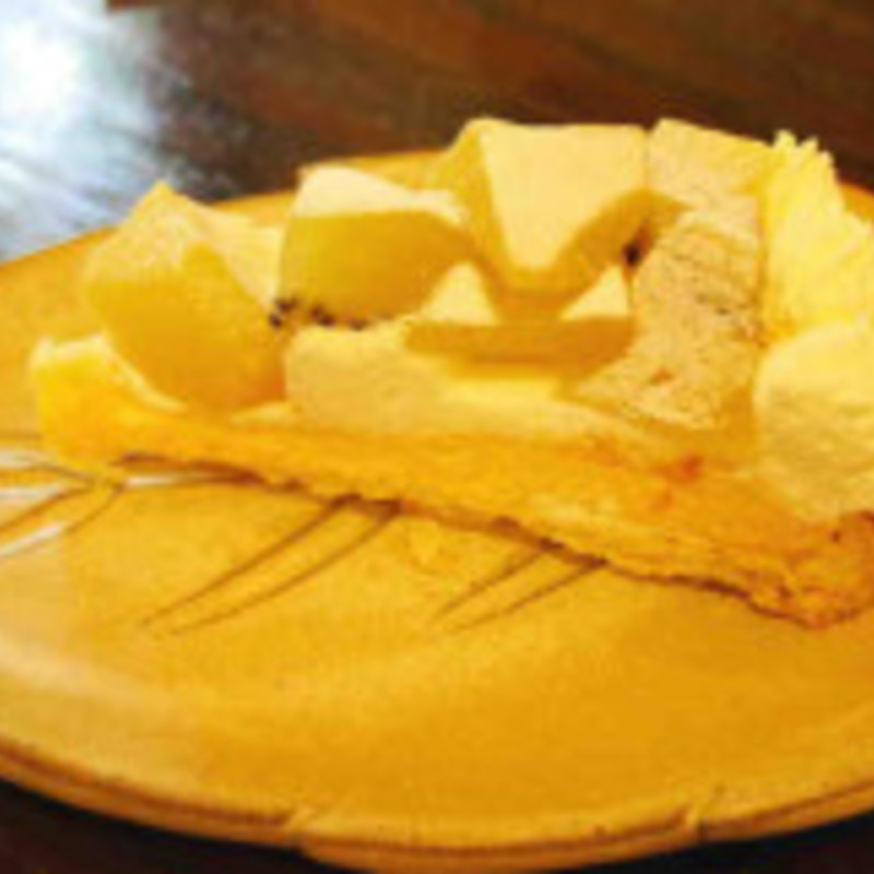 ゴールデンキーウィのタルト(丸山珈琲 軽井沢本店)