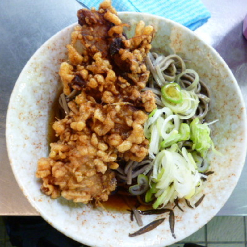 山賊そば(冷)(丸政 小淵沢駅ホームそば店)