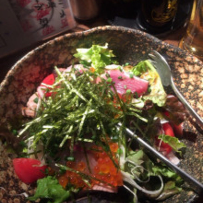 海鮮サラダ(丸秀鮮魚店)