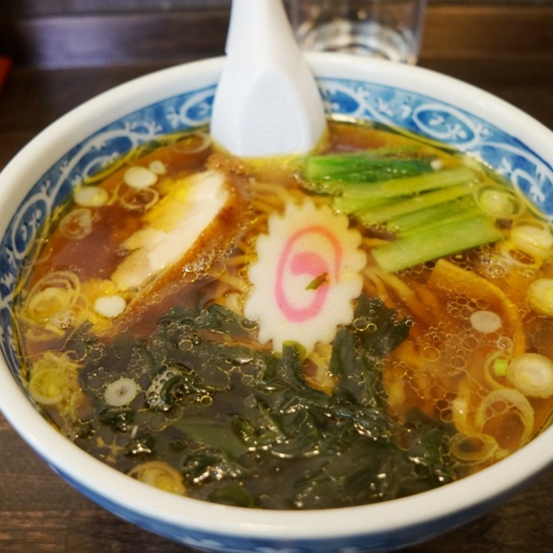 まるどり正油ラーメン(丸鶏ラーメン甚八)