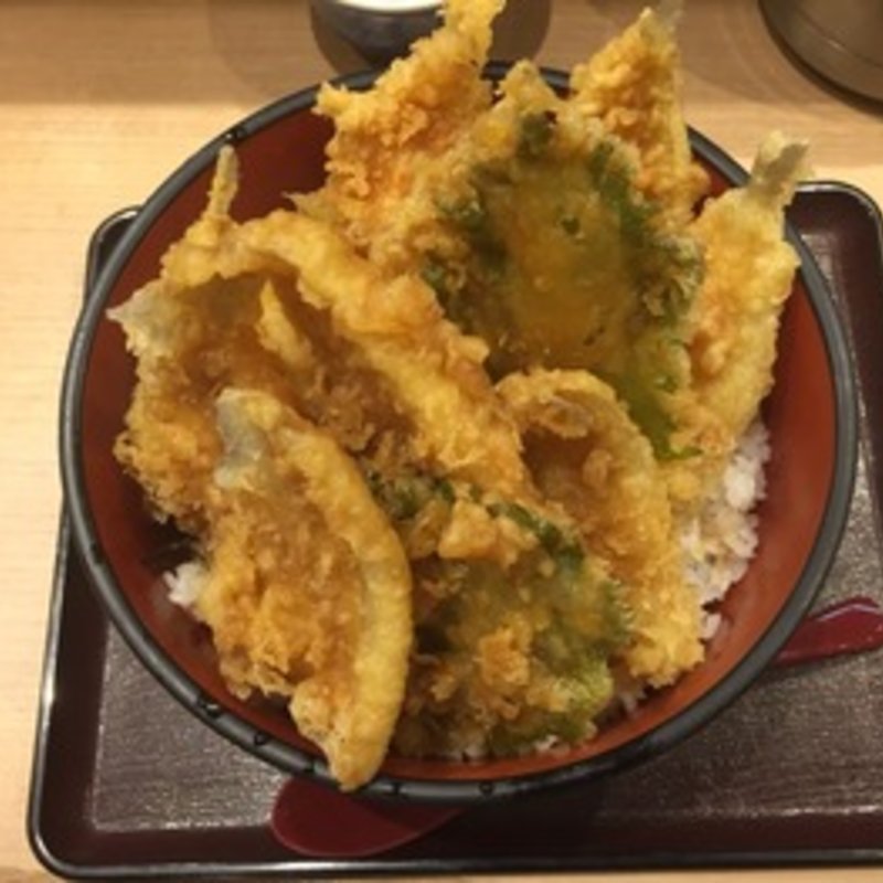 キス天丼メガ盛り(丼いなはん)