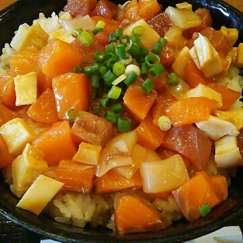 バクダン丼大盛り(丼の達人)