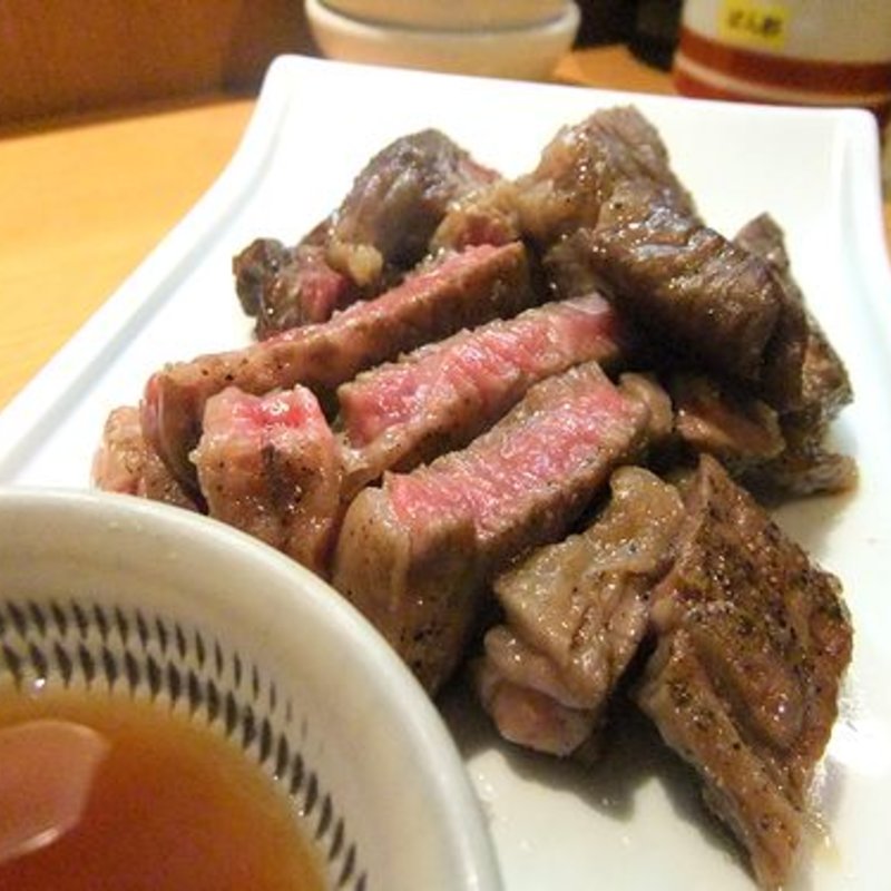 牛肩ロース塩焼き(隠・台所 久岡家)