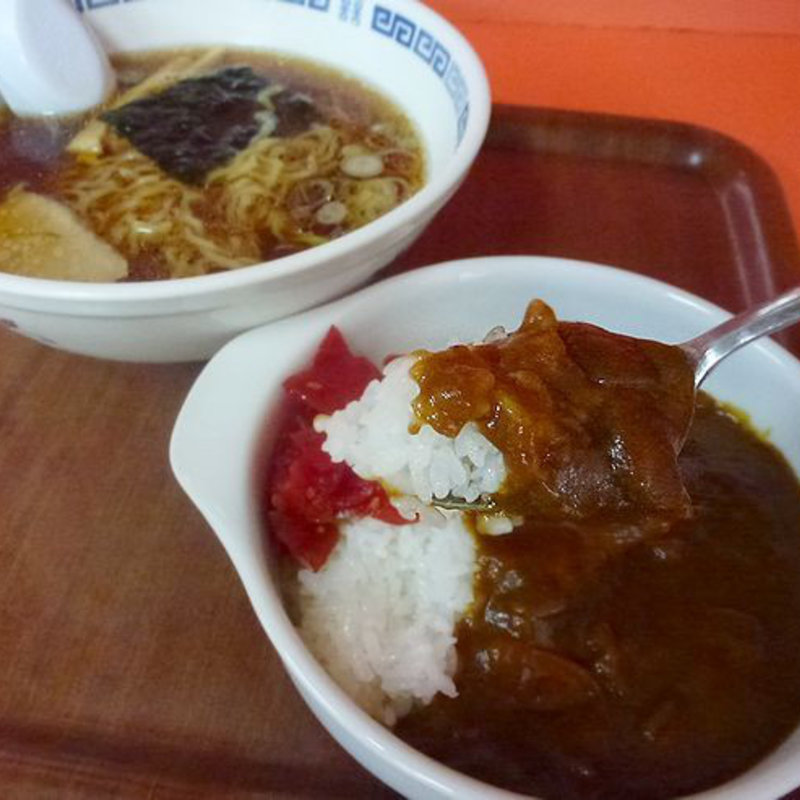 小さいカレーライス(久平食堂)