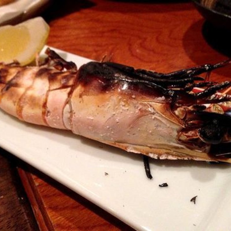 大海老の塩焼き(久里屋)