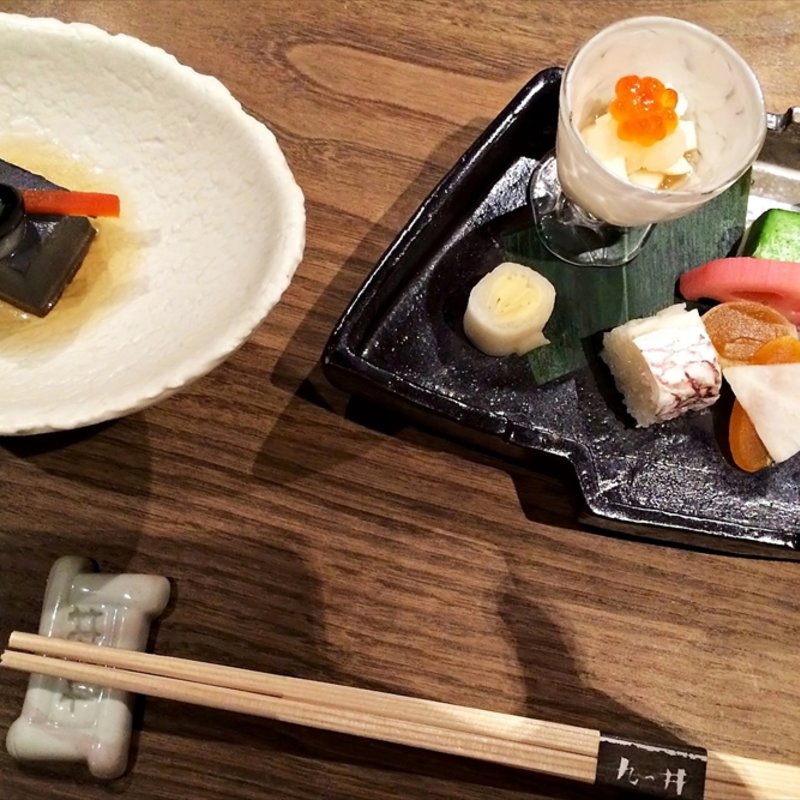 そば懐石のコース(九つ井 玉川店)