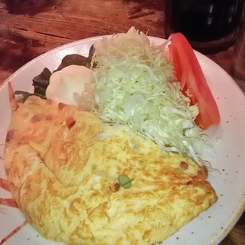 納豆オムレツ(九州酒蔵かんちゃん)