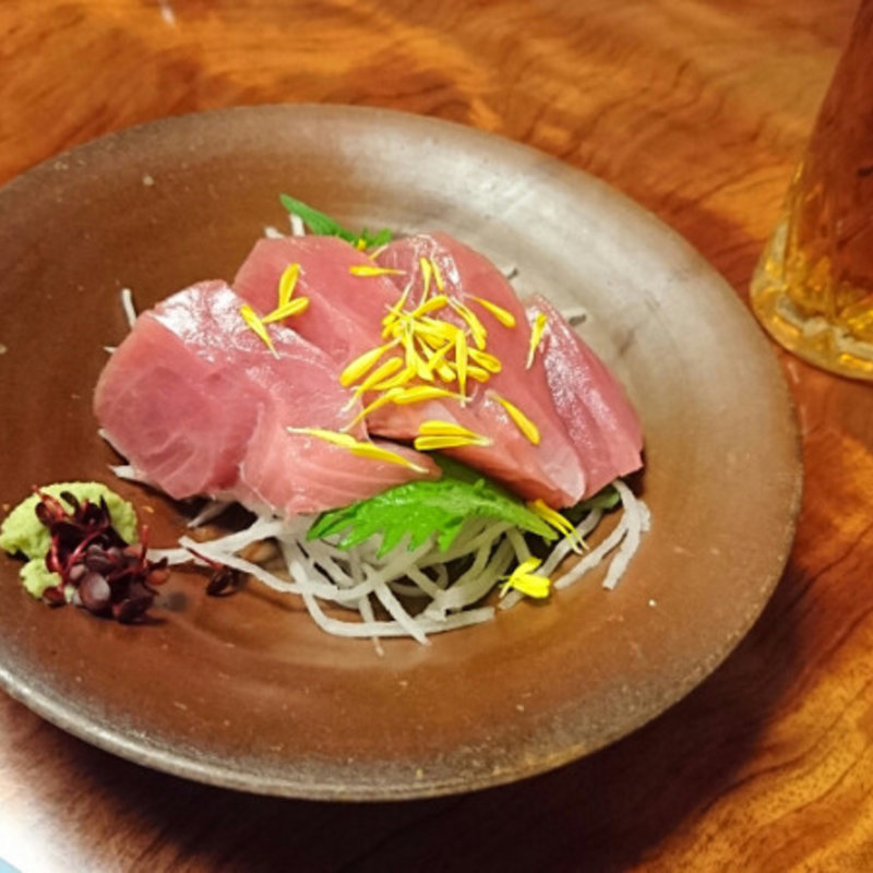 鰤のお造り(九絵家)