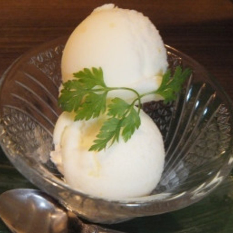 さっぱり柚子シャーベット(九重)