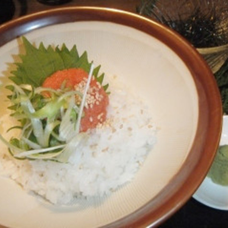 創作だし茶漬け　明太子(九重)