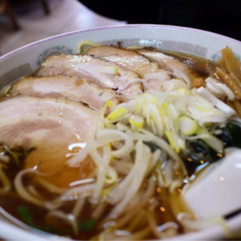 チャーシュー麺(亀戸ぎょうざ 大島店)