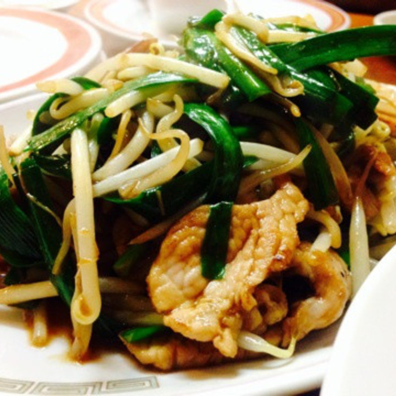 ニクニラ炒め(亀戸ぎょうざ 大島店)