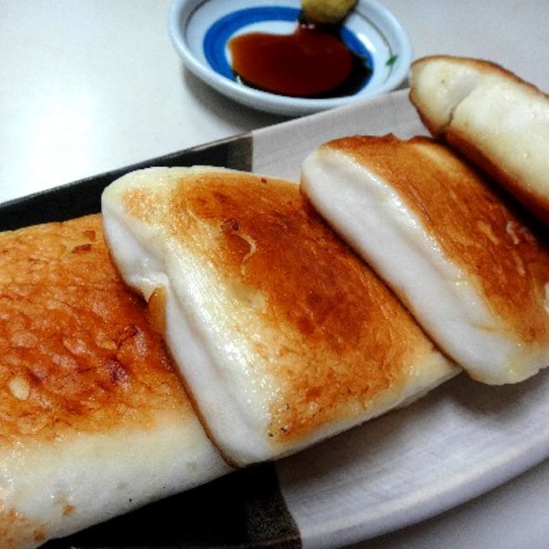 ハンペンバター焼(亀鶴)