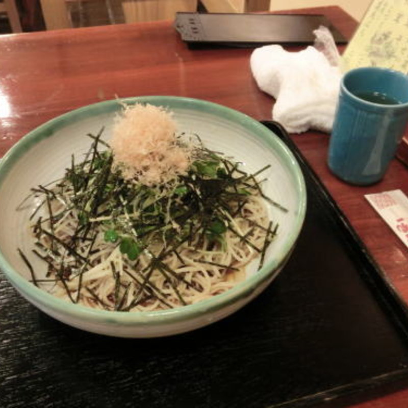 梅かいわれそば(さらしん又は二八庵)