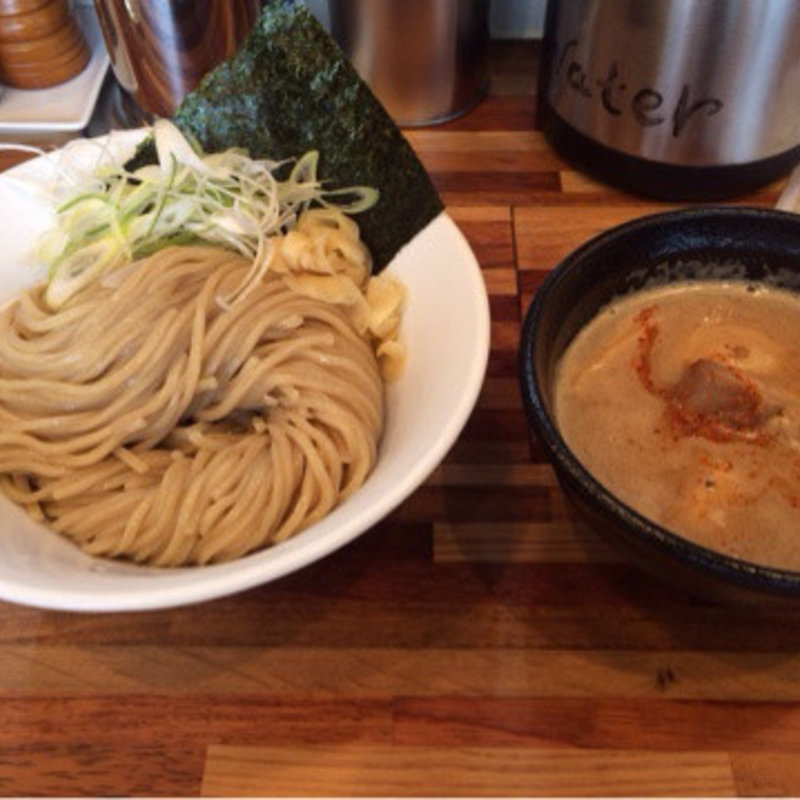 味玉つけ麺(五ノ神水産)
