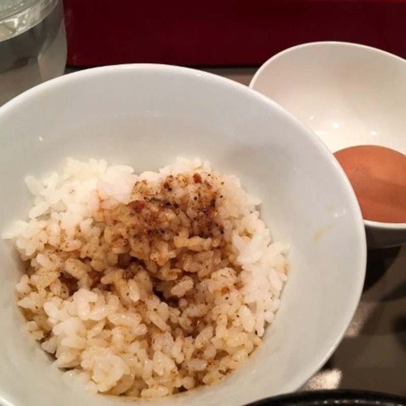 エビ味!!卵かけご飯（ETKG）(つけ麺 五ノ神製作所 新宿店)