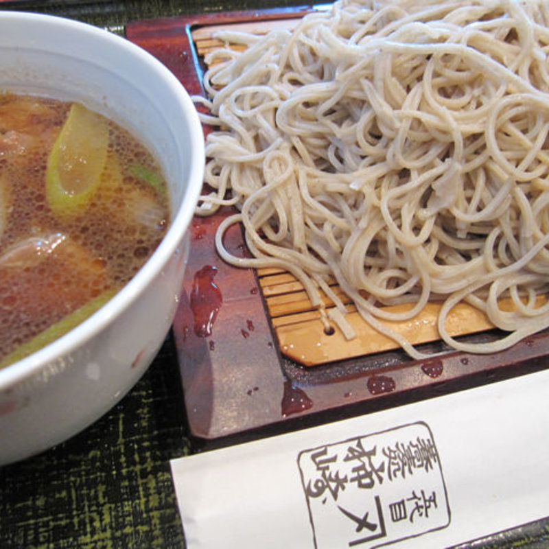 鴨ざる(五代目カネシメ蕎麦処　柿崎)