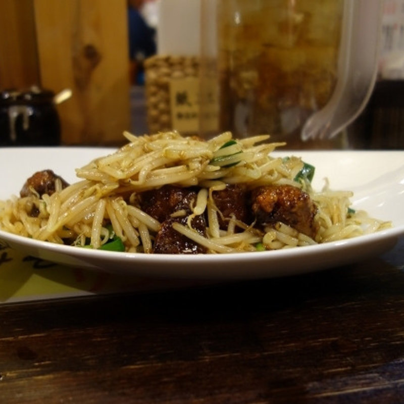 レバニラ炒め(五代目らーめん処 まるは商店)