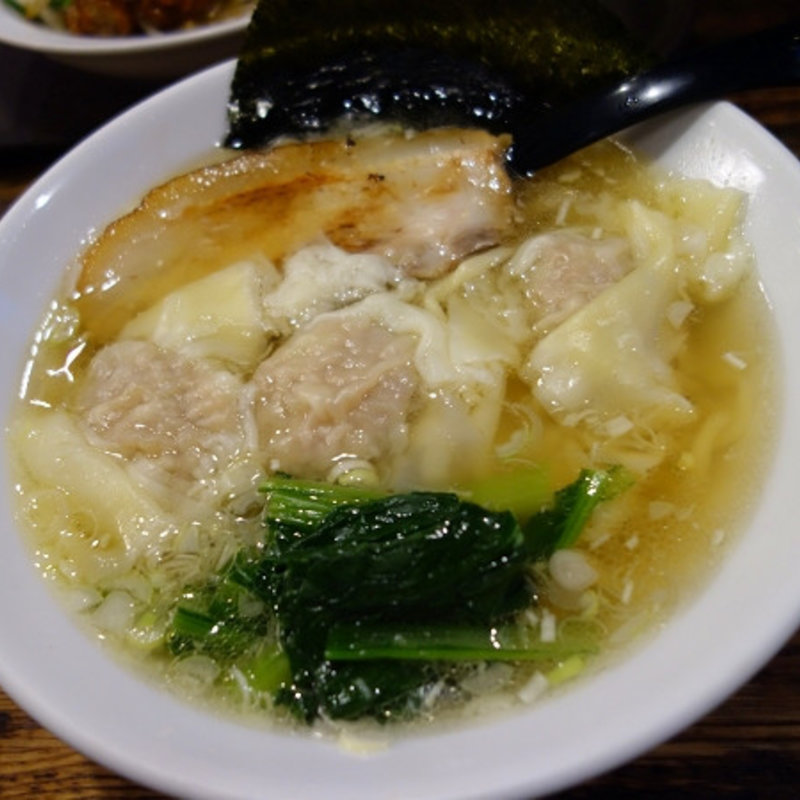 肉厚ワンタンメン（塩）(五代目らーめん処 まるは商店)