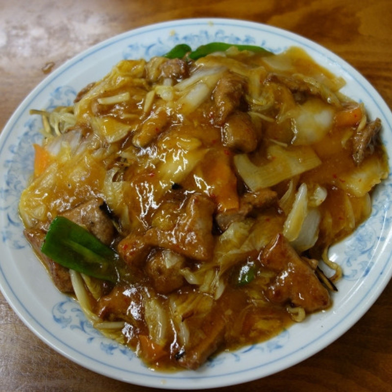 レバーあんかけ焼きそば(五十番 道場店 （ゴジュウバン）)