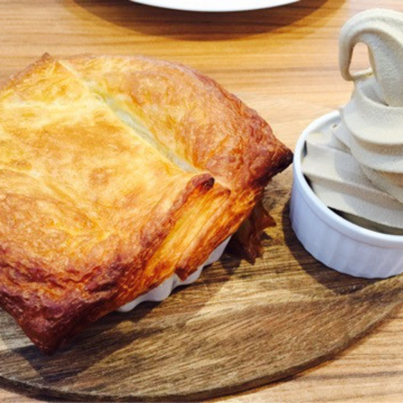 アップルパイ ソフトクリーム添え(井ノ口珈琲 )