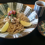 鶏塩レモンそば(井上のそば屋 )