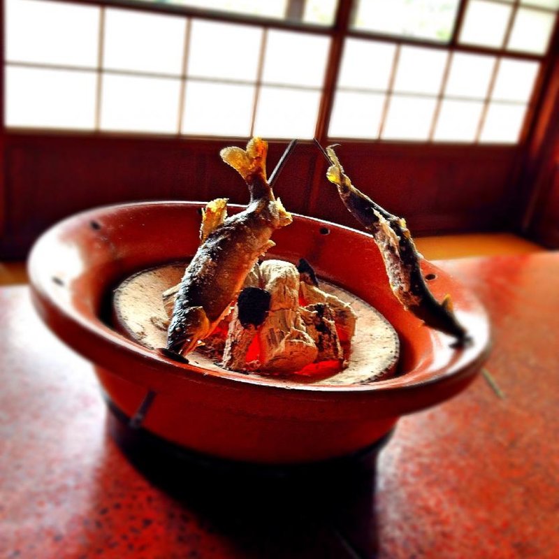 天然鮎の塩焼き(京亭 （きょうてい）)