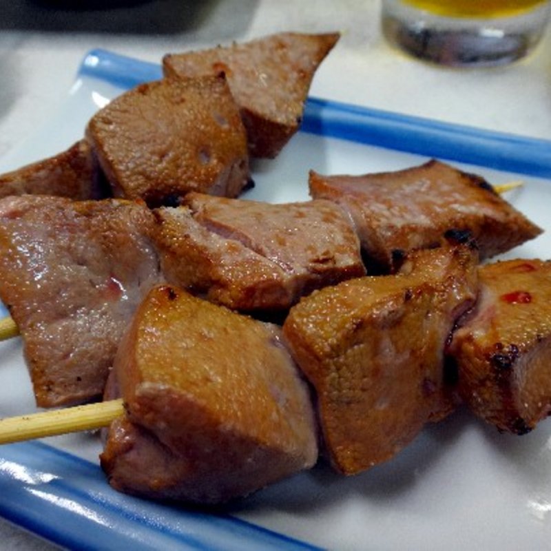 レバー半焼き(京屋)