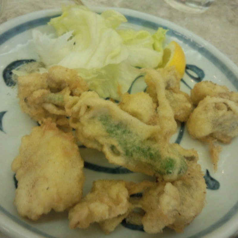 はも天ぷら(京極スタンド （きょうごくすたんど）)