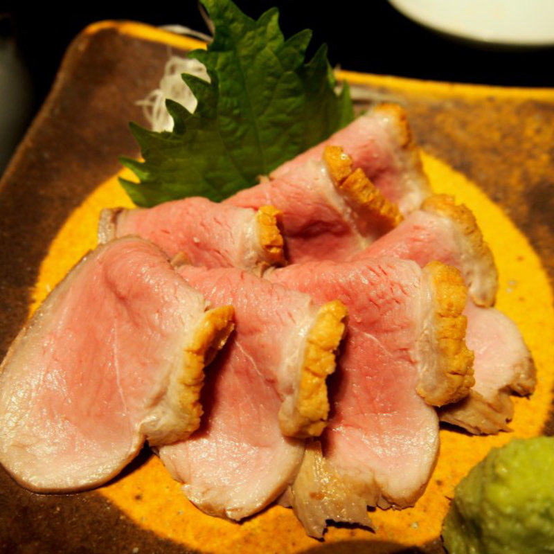 京鴨たたき(京都 中之光庵 （キョウト ナカノコウアン）)