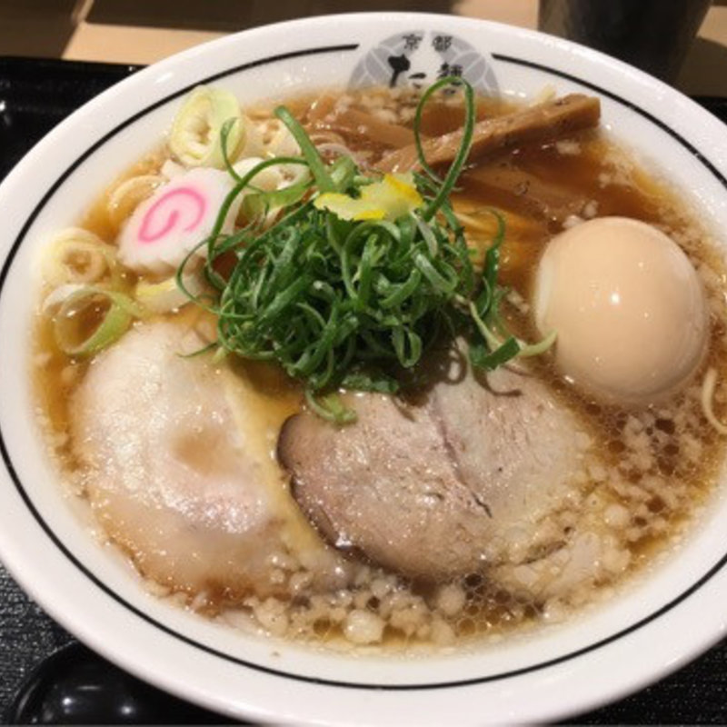 ラーメン味玉(京都 麺屋たけ井 阪急梅田店 （きょうと めんやたけい）)